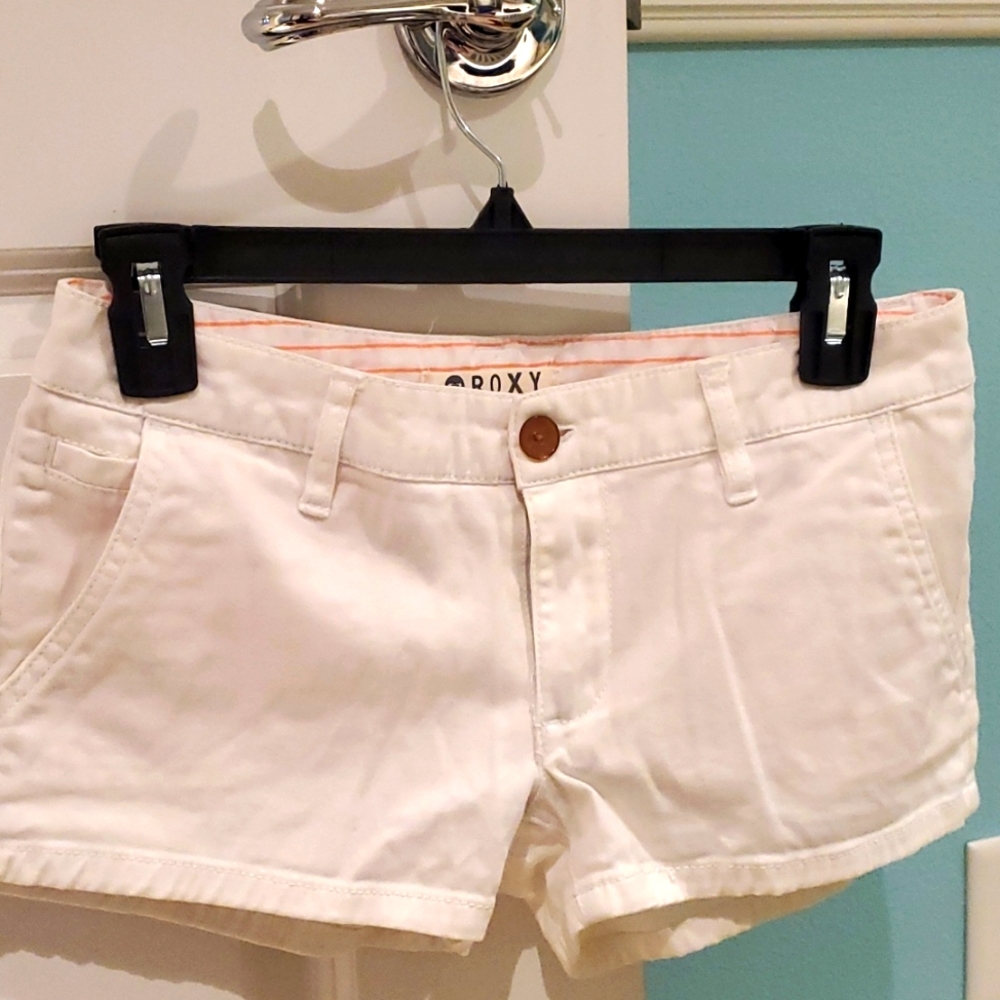 ROXY  white jeans shorts